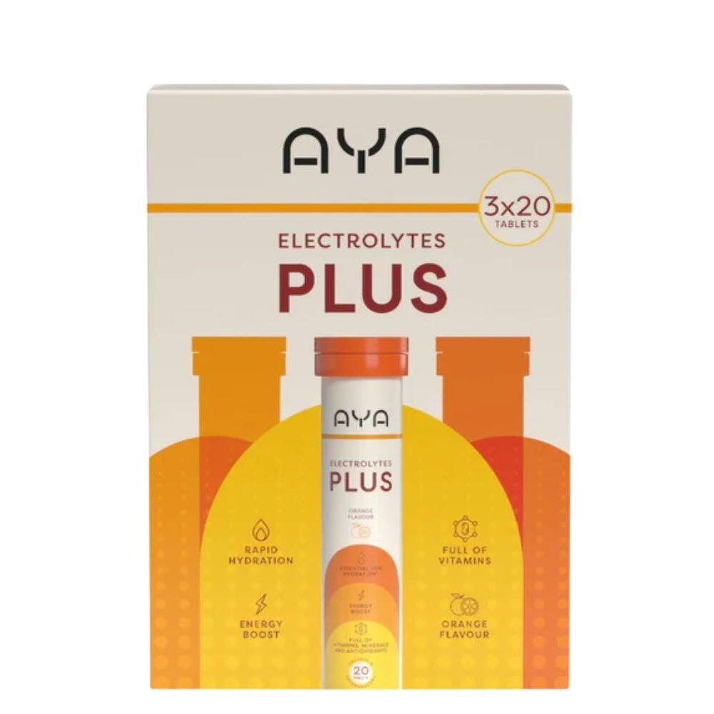 Aya Electrolytes Plus Triple Pack Orange | Ballyduff Pharmacy