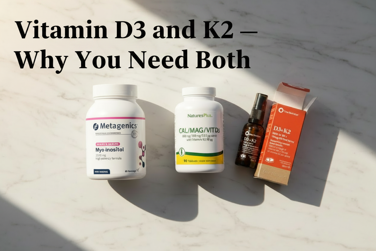 Vitamin D3 and K2 — Why You Need Both and Why Most People Only Take One