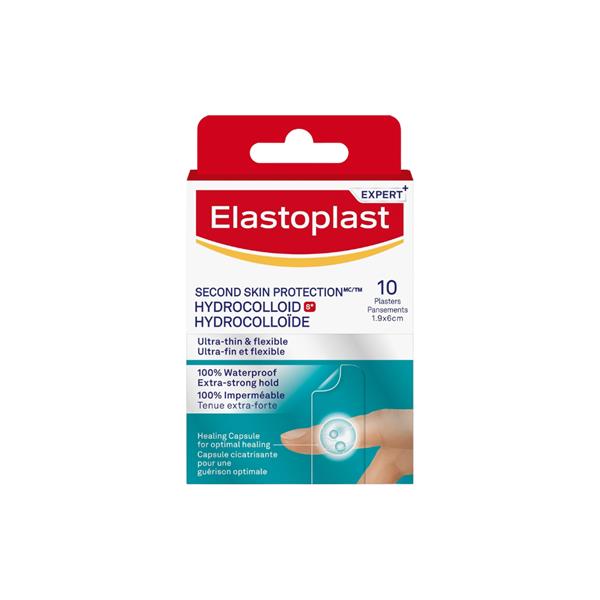 Elastoplast Second Skin Hydrocolloid Fingerstrip Plasters 10 Pack