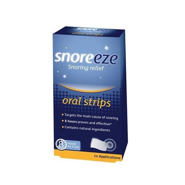 Snoreeze Oral Strips Large 14s