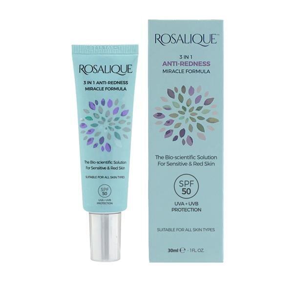 Rosalique 3 in 1 Anti Redness Miracle Formula SPF50