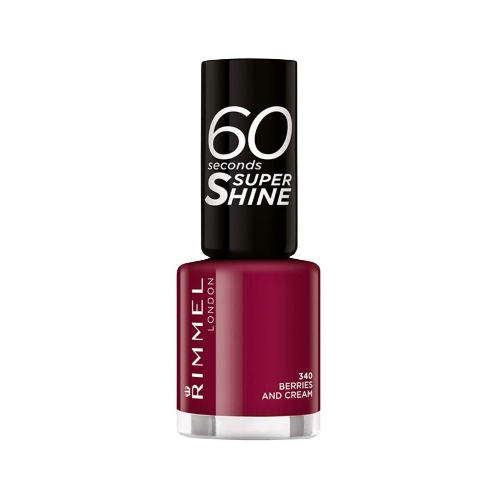 Rimmel 60 Seconds Nail Polish 340 Berried and Cream