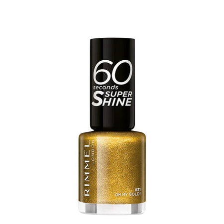 Rimmel 60 Seconds Nail Polish 831 Oh My Gold !