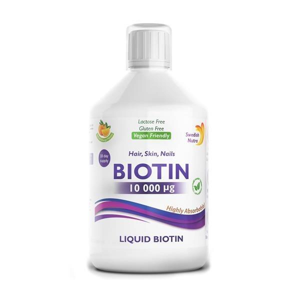 Swedish Nutra Liquid Biotin 10000mg