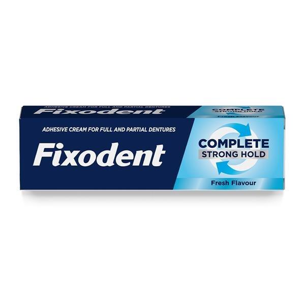 Fixodent Complete Strong Hold Denture Adhesive Fresh Flavour 47g