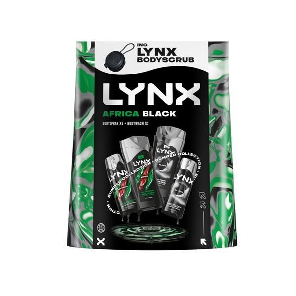 Lynx Africa & Black Collection With Shower Tool Giftset