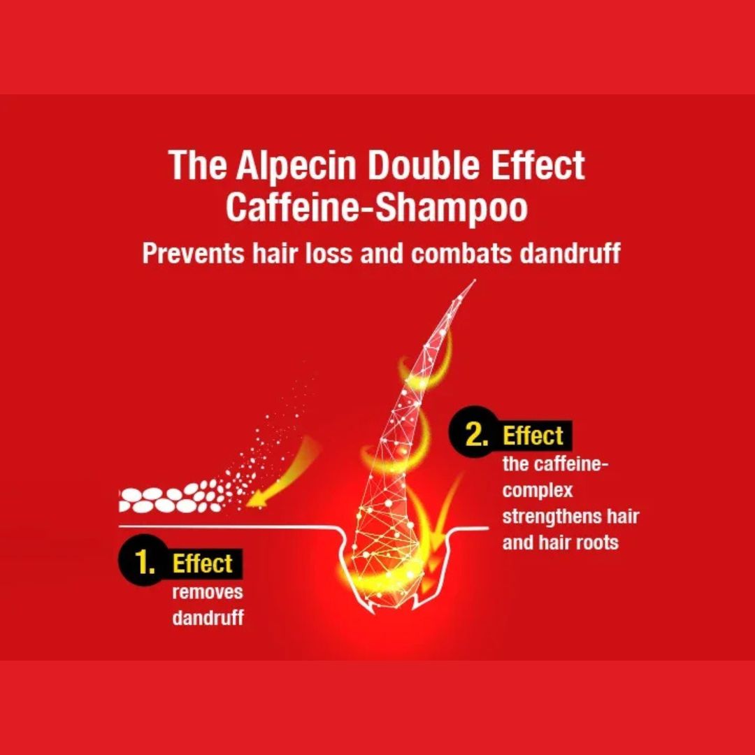 Alpecin Double Effect Caffeine Shampoo 200ml DOUBLE EFFECTS