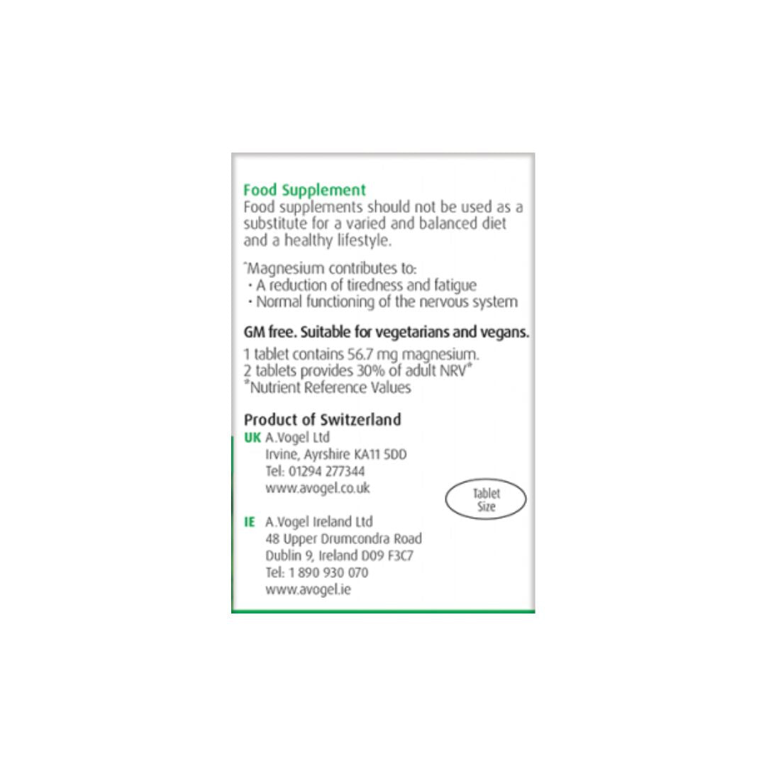 A vogel menopause support packaging (back)
