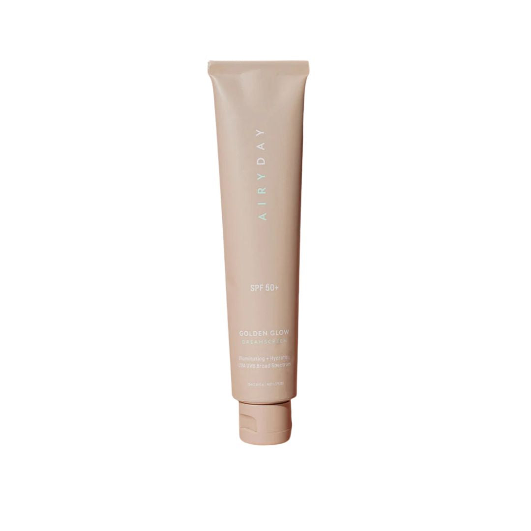 Airyday Golden Glow SPF50+ Dreamscreen on a white background