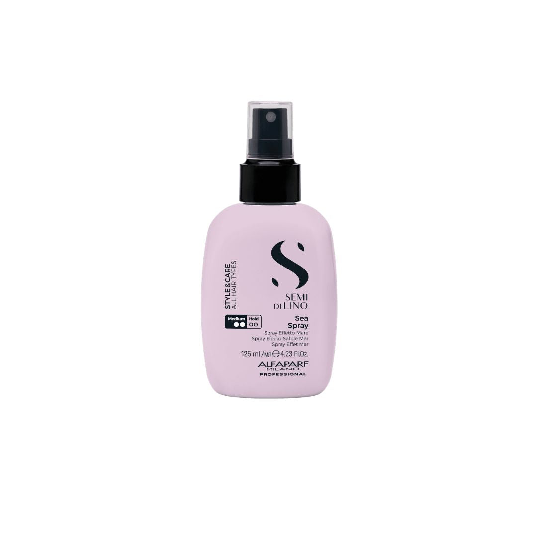 Alfaparf Milano Semi Di Lino Sea Spray 125ml on a white background