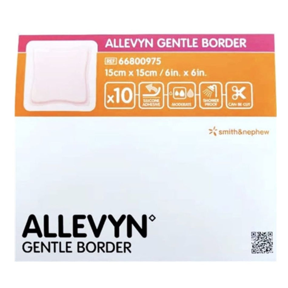 Allevyn Gentle Border 15cm x 15cm x 1 dressing