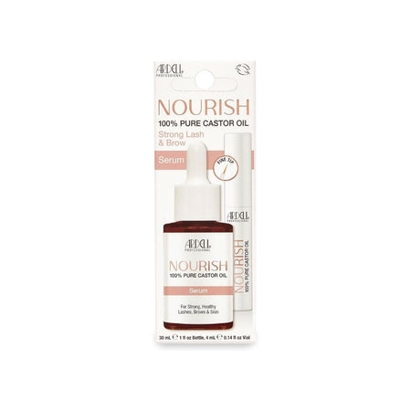 Ardell Nourish 100% Pure Castor Oil packaging on a white background