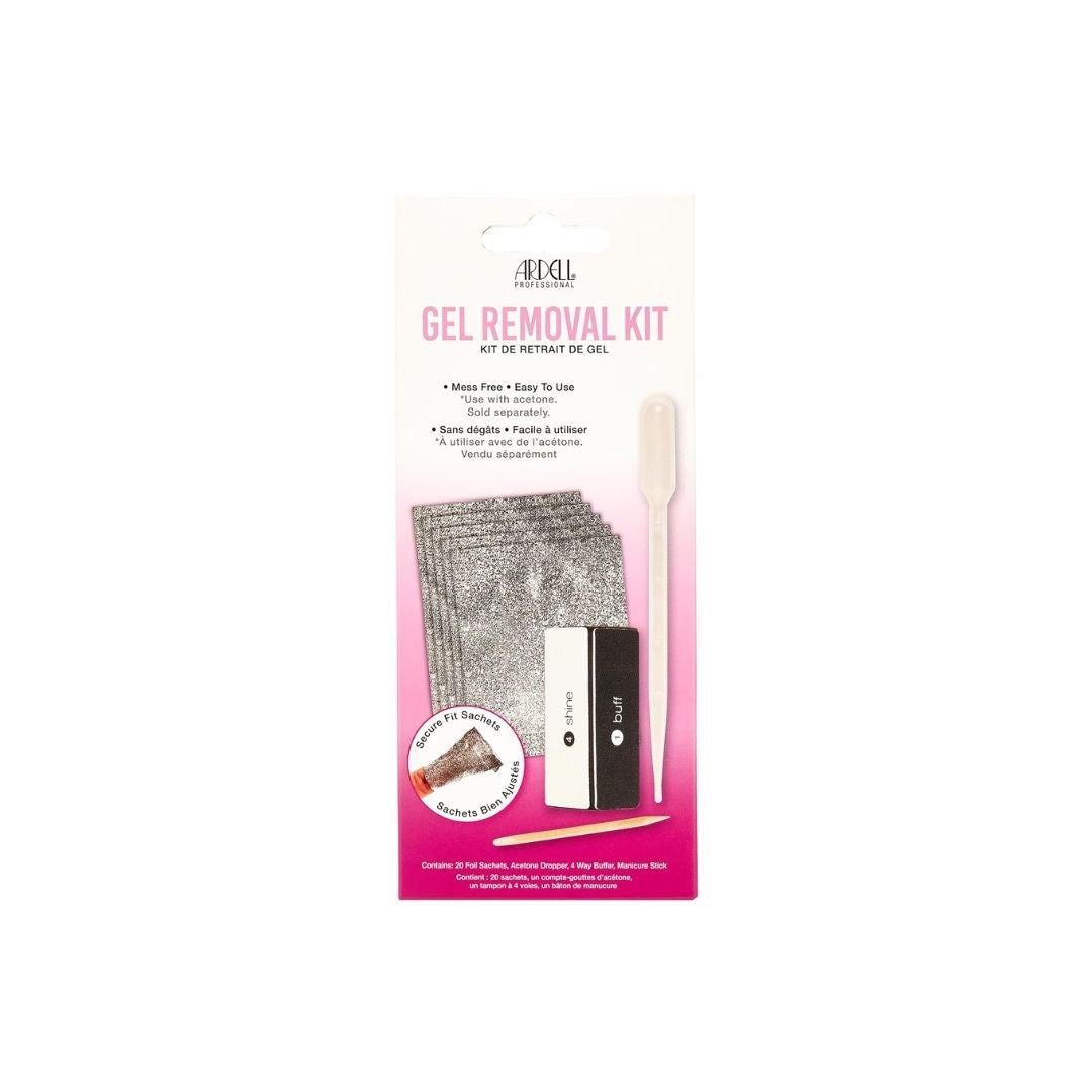 Ardell Gel Polish Removal Kit packaging on a white background