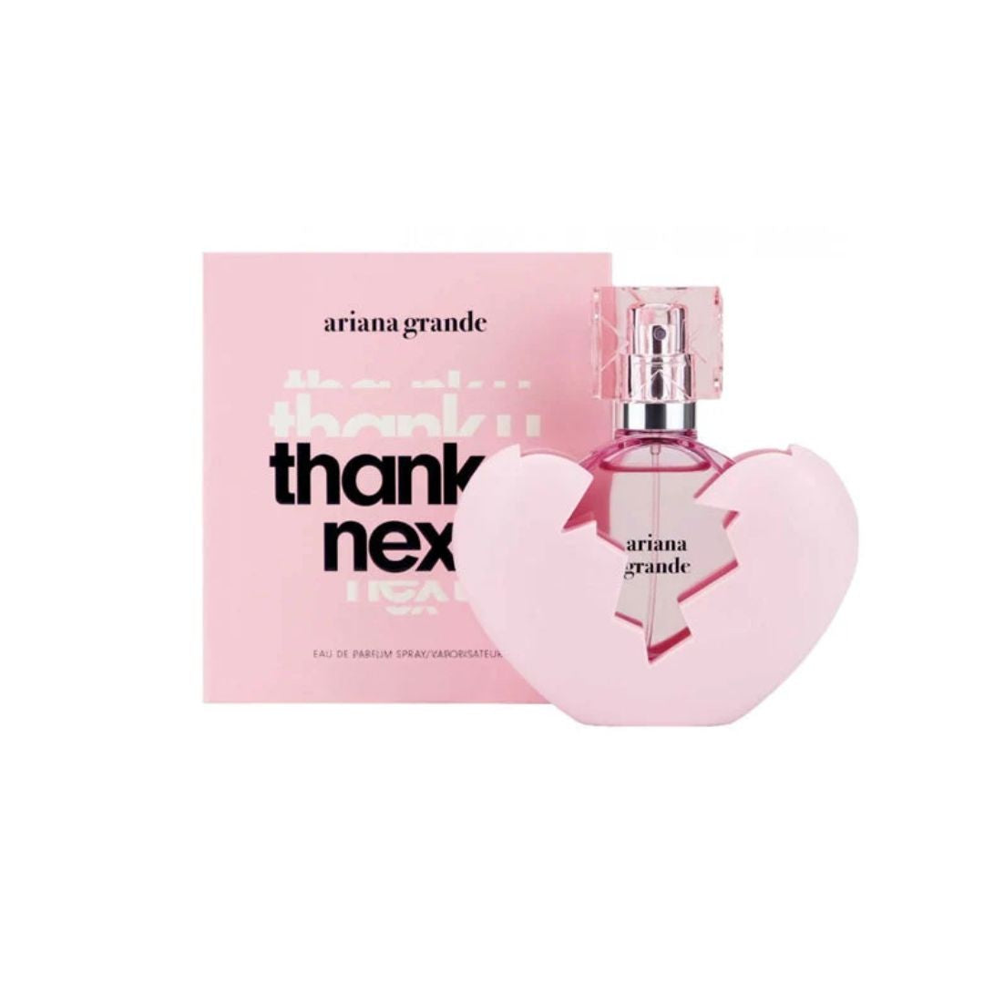 Ariana Grande Thank U, Next Eau de Parfum on a white background