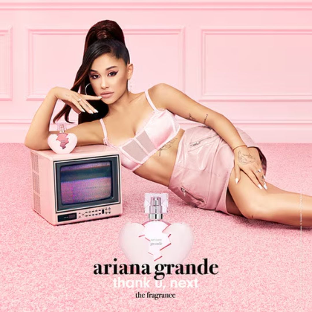 Ariana Grande Thank U, Next Eau de Parfum promotional image