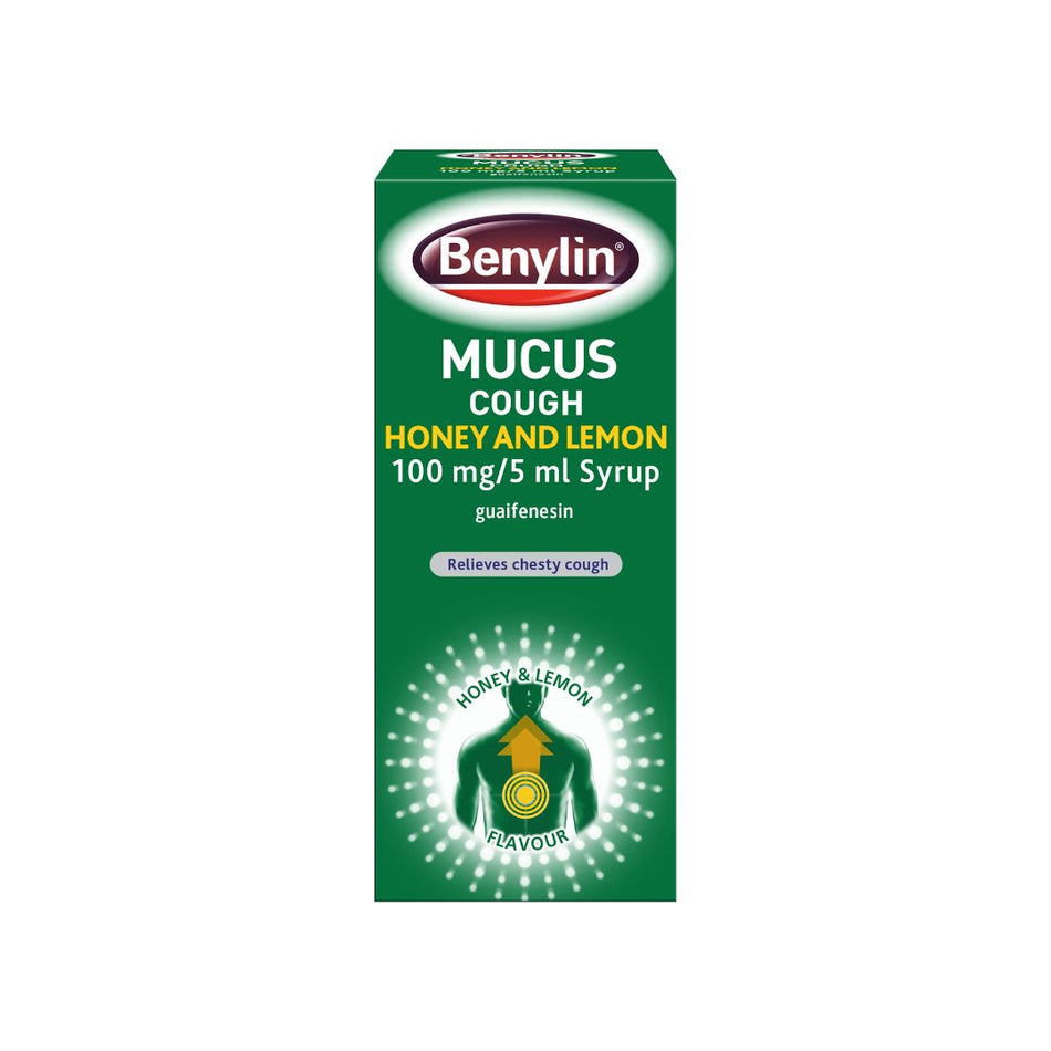 Benylin Mucus Cough Honey & Lemon Syrup
