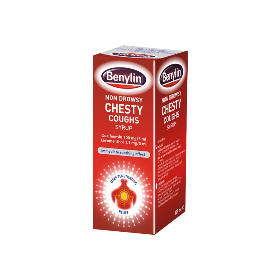 Benylin Non-Drowsy Chesty Cough Syrup 300ml