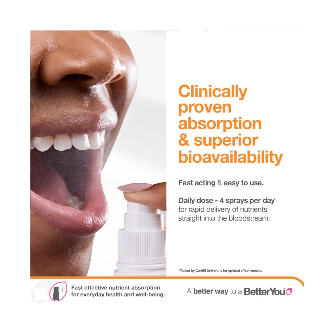 Better You B-Complete dosage information graphic