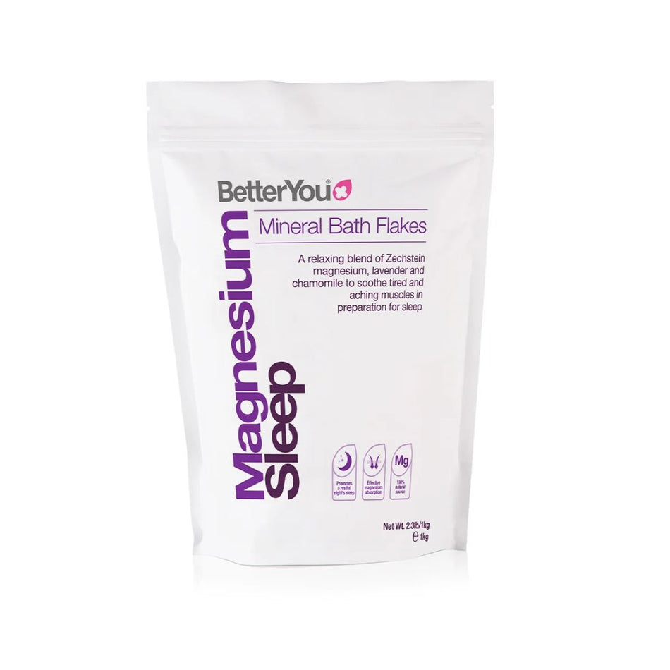 Better You Magnesium Sleep Bath Flakes packaging
