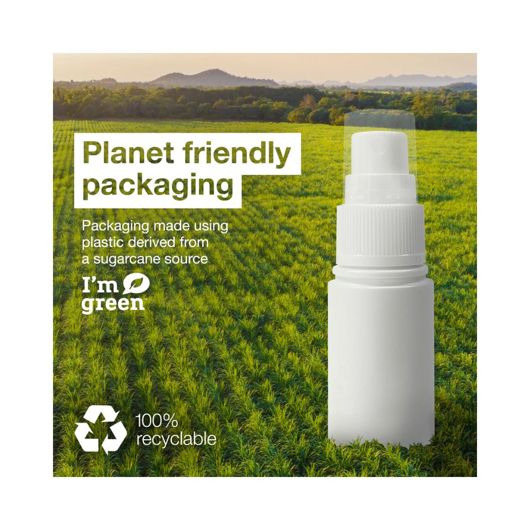 Better You Vitamin K2 180ug Daily Oral Spray ecological information graphic