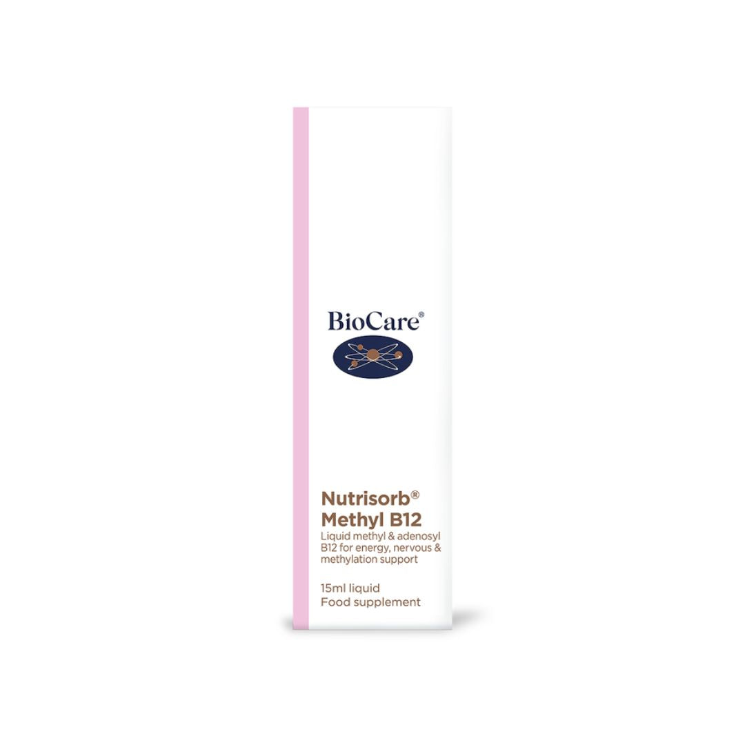 BioCare Nutrisorb Methyl B12 packaging on white background