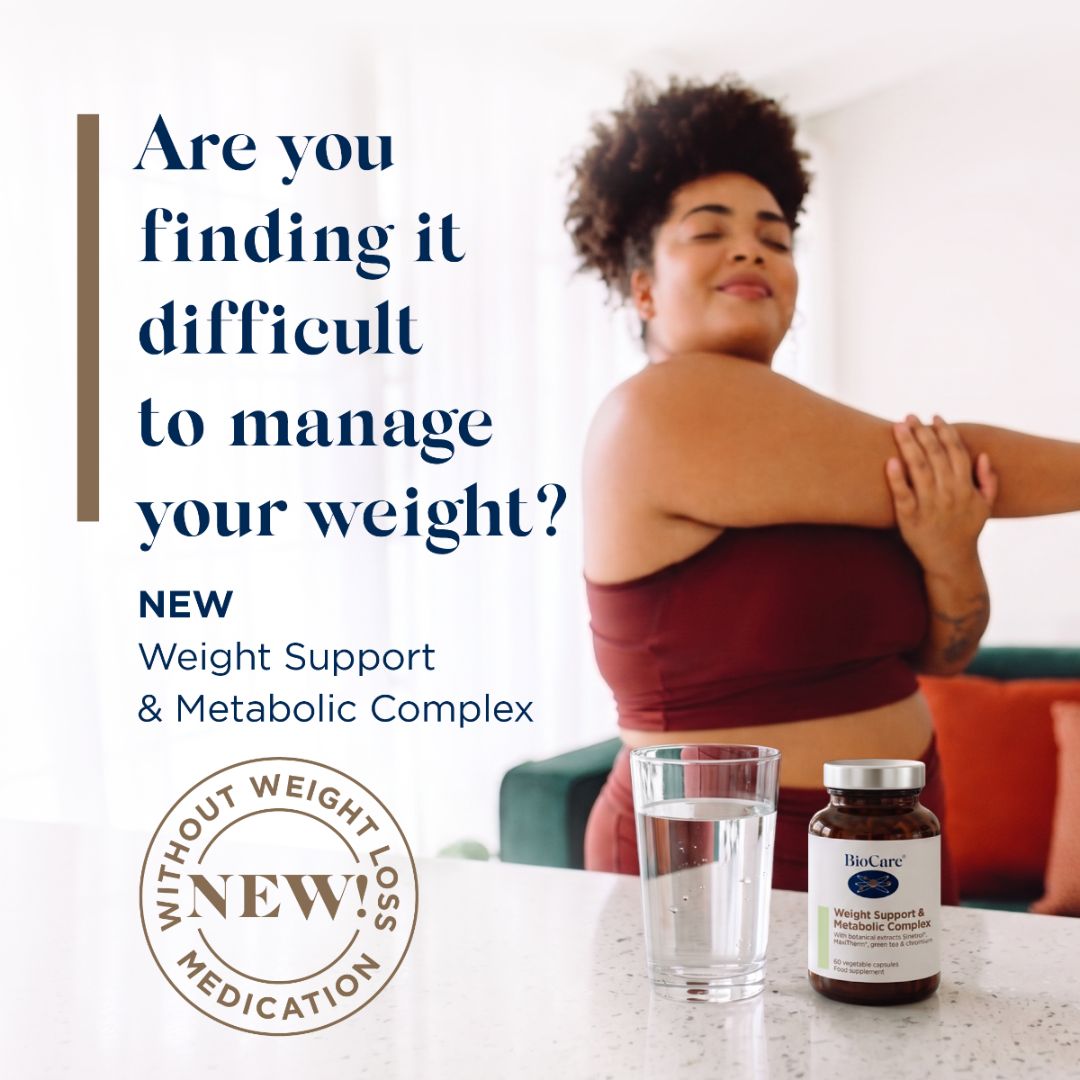 BioCare Weight Support & Metabolic Complex 60 Capsules product information image
