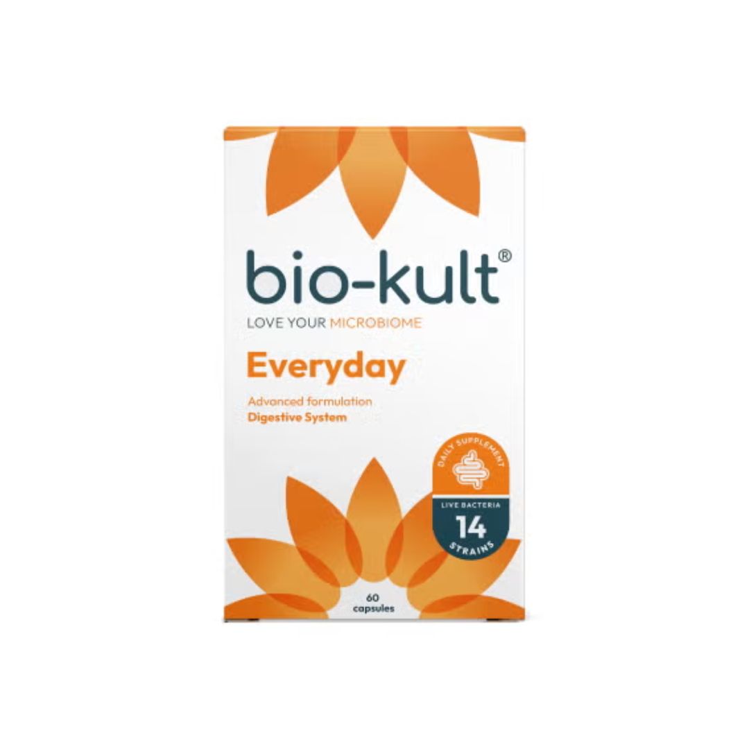 Bio-Kult Everyday Probiotics 60 Capsules packaging on white background