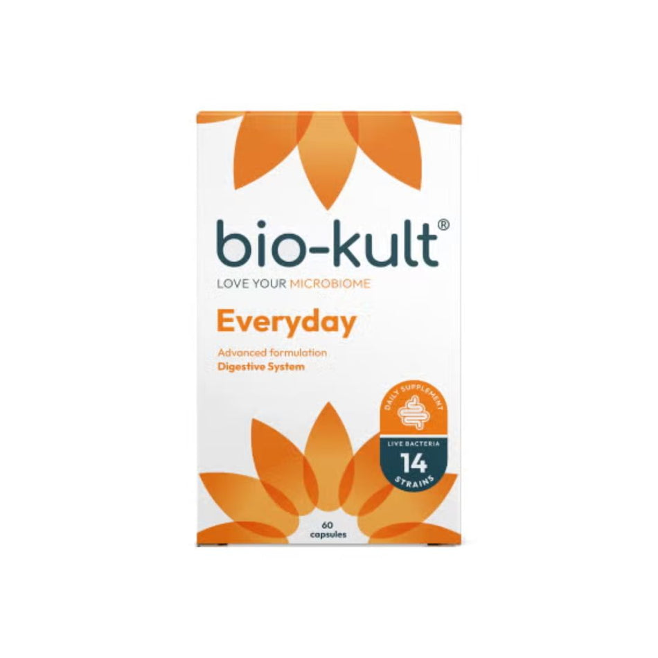 Bio-Kult Everyday Probiotics 60 Capsules packaging on white background