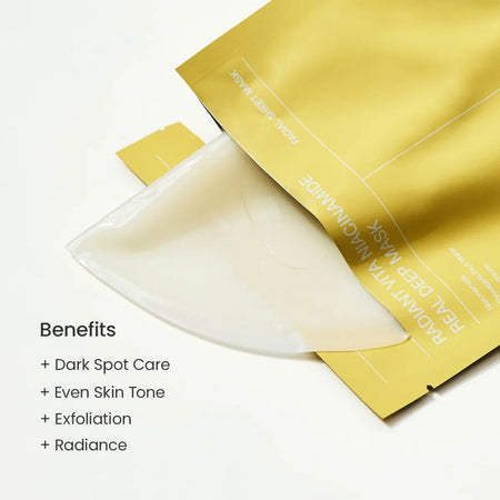 Biodance Radiant Vita Niacinamide Real Deep Mask Benefits graphic