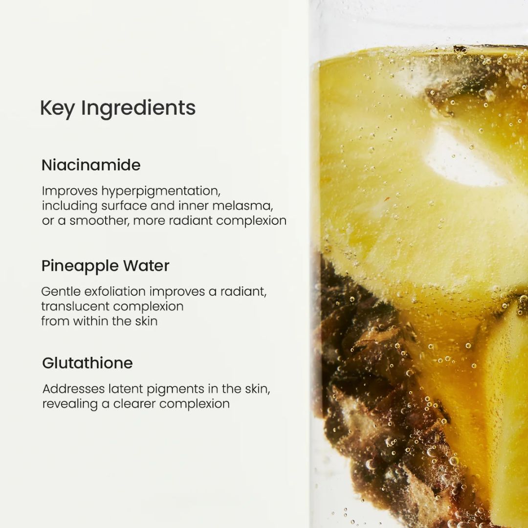 Biodance Radiant Vita Niacinamide Real Deep Mask ' Key Ingredients' graphic