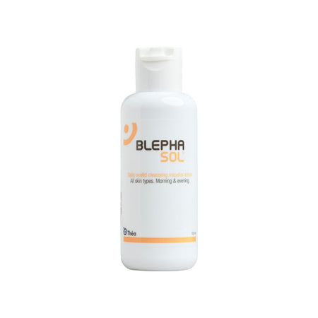 Blepha Sol bottle on a white background