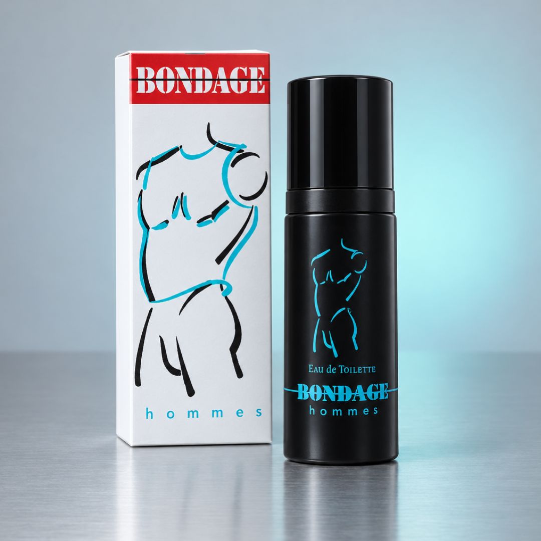 Milton Lloyd Bondage Eau de Toilette 50ml on a light grey background