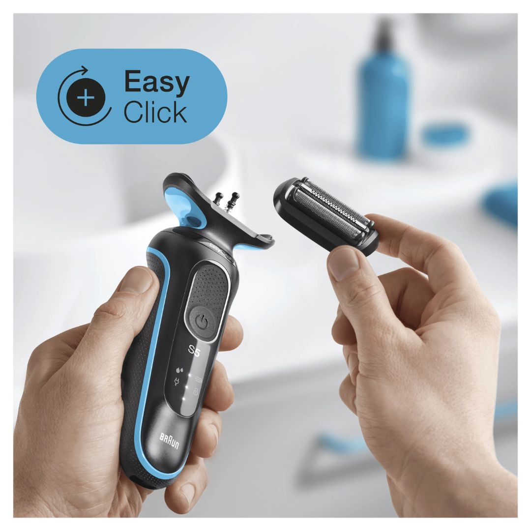 Braun Series 5 50-M1000s Wet & Dry Electric Shaver 'Easy Click' 