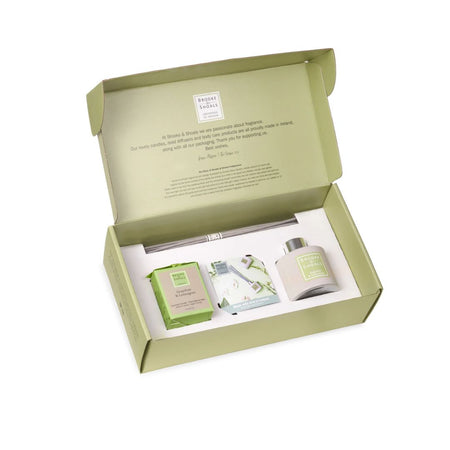 Brooke & Shoals Grapefruit & Lemongrass Gift Box on a white background