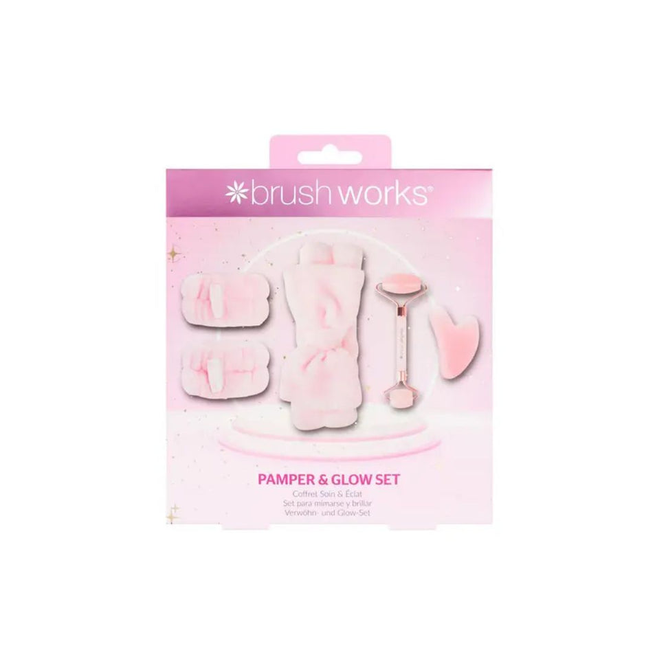 Brushworks Pamper & Glow Set