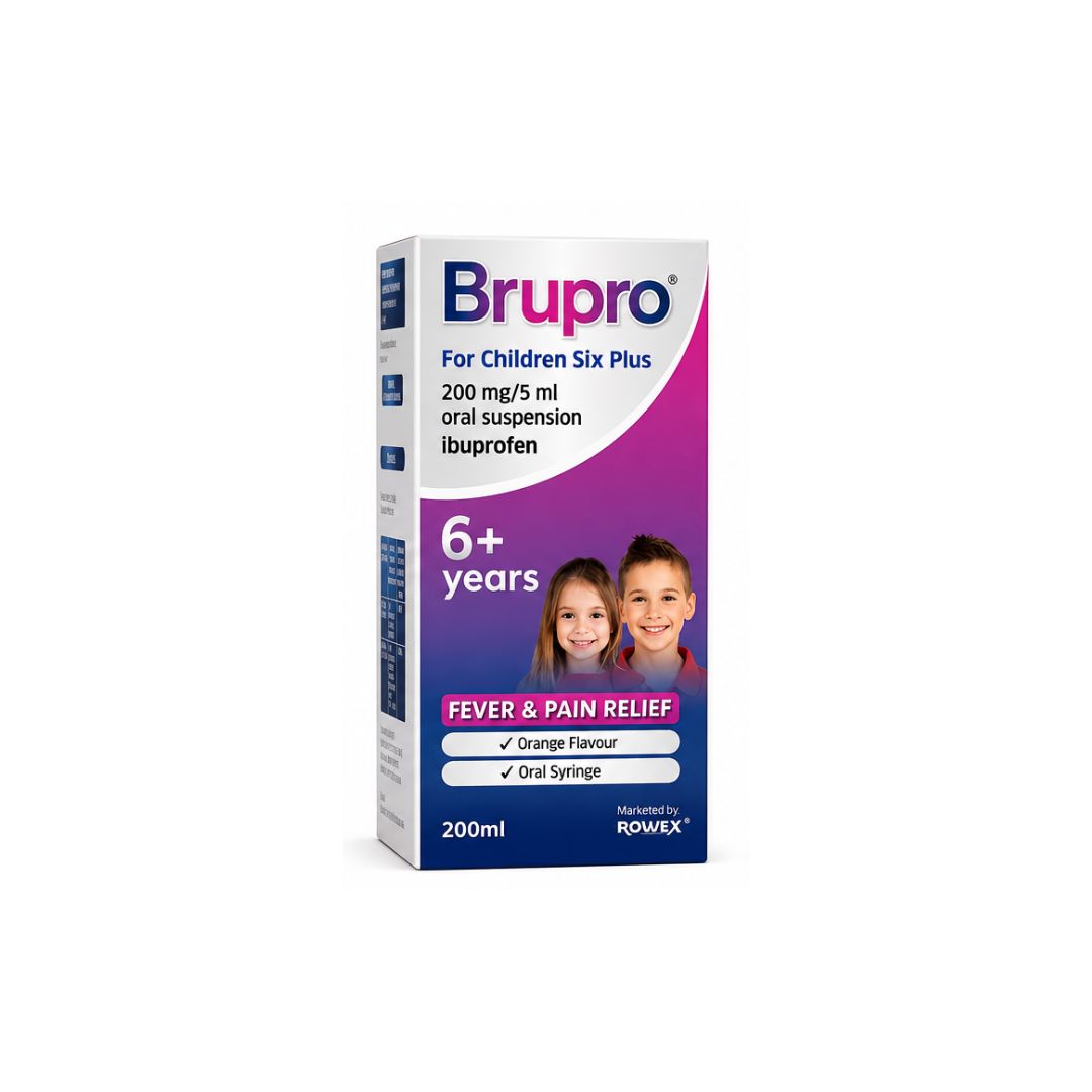 Brupro for Children Six Plus packaging on a white background