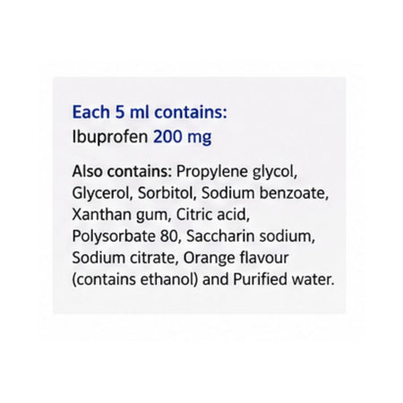 Brupro for Children Six Plus dosage information image