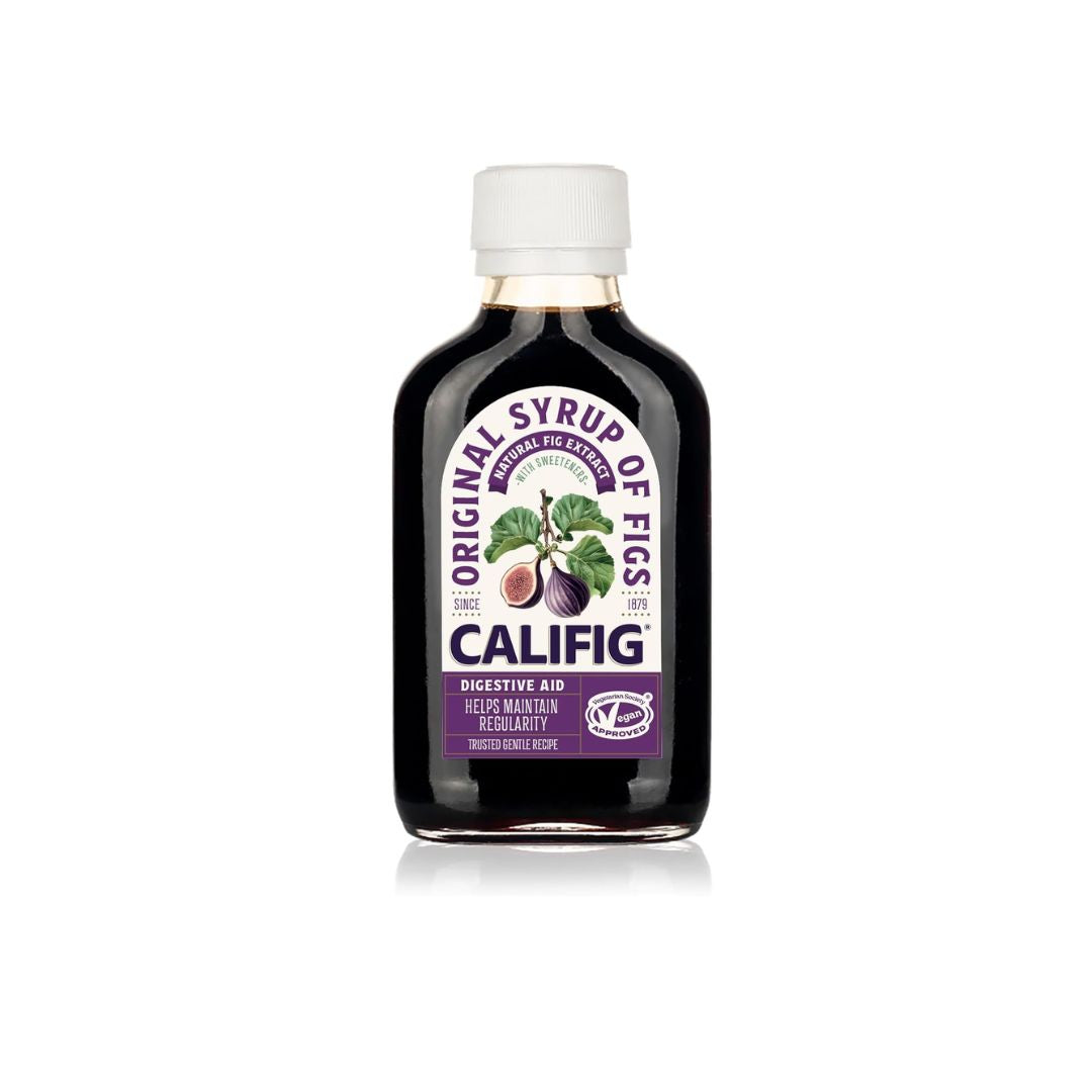 Califig Syrup of Figs 100ml on a white background