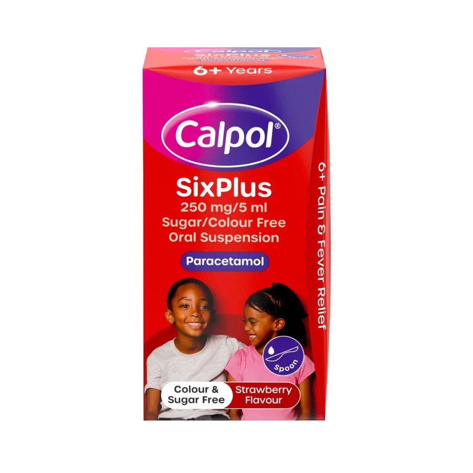 Calpol SixPlus 250mg/5ml Oral Suspension 140ml