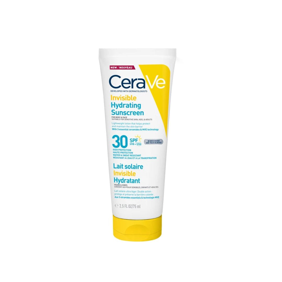 CeraVe Invisible Hydrating Sunscreen SPF 30 75ml