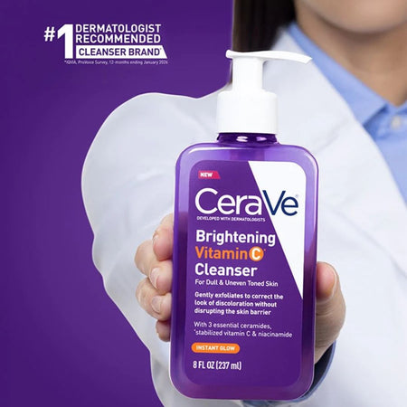CeraVe Brightening Vitamin C Cleanser 236ml
infographic