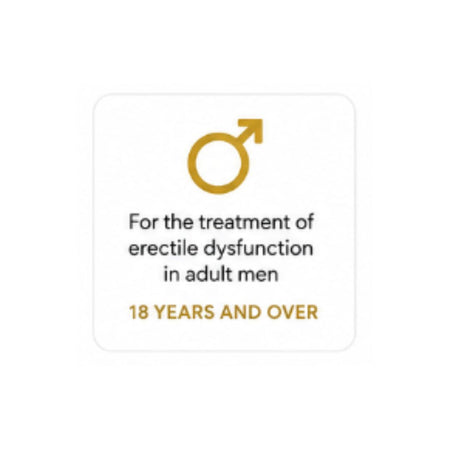 Cialis '18 Years and Over' graphic