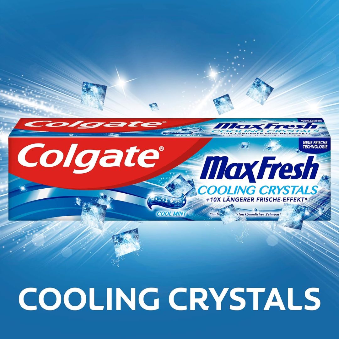 Colgate MaxFresh Cooling Crystal Toothpaste Travel Size