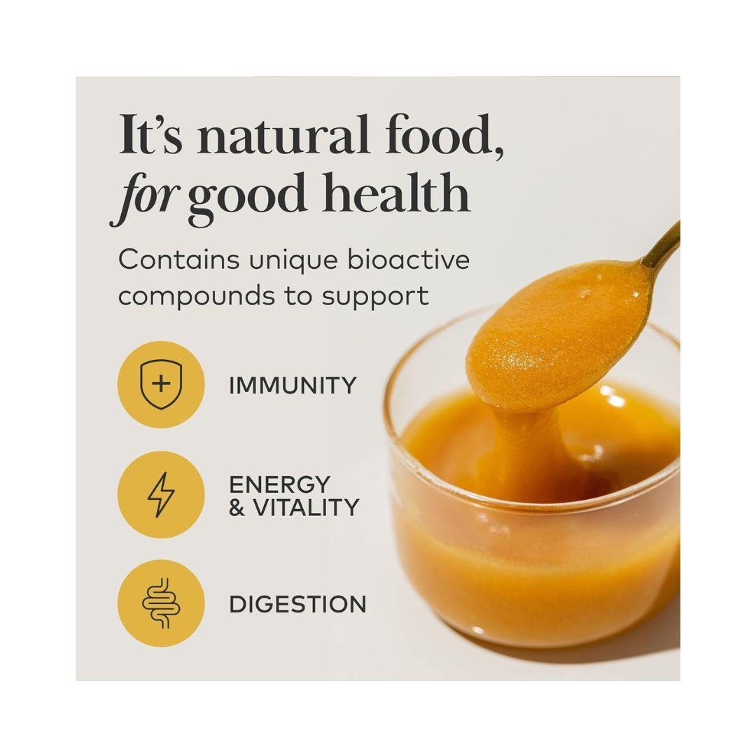 Comvita Manuka Honey MGO 263+ health benefits graphic