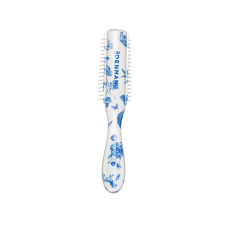 Denman Deluxe Mini Curl Definer & Styler D14 Blue Belle (side angle) on a white background