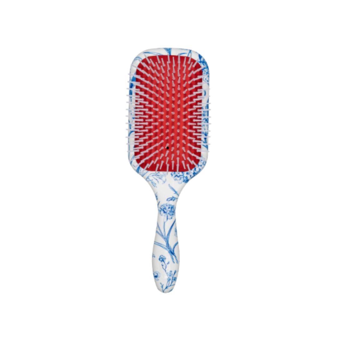 Denman Deluxe Detangling & Styling Paddle (front angle) on a white background