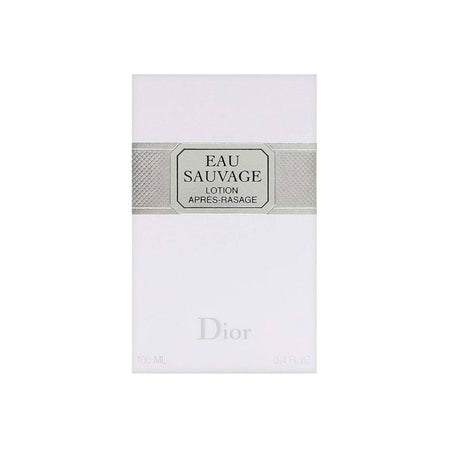 Dior Eau Sauvage Aftershave Lotion 100ml packaging on white background