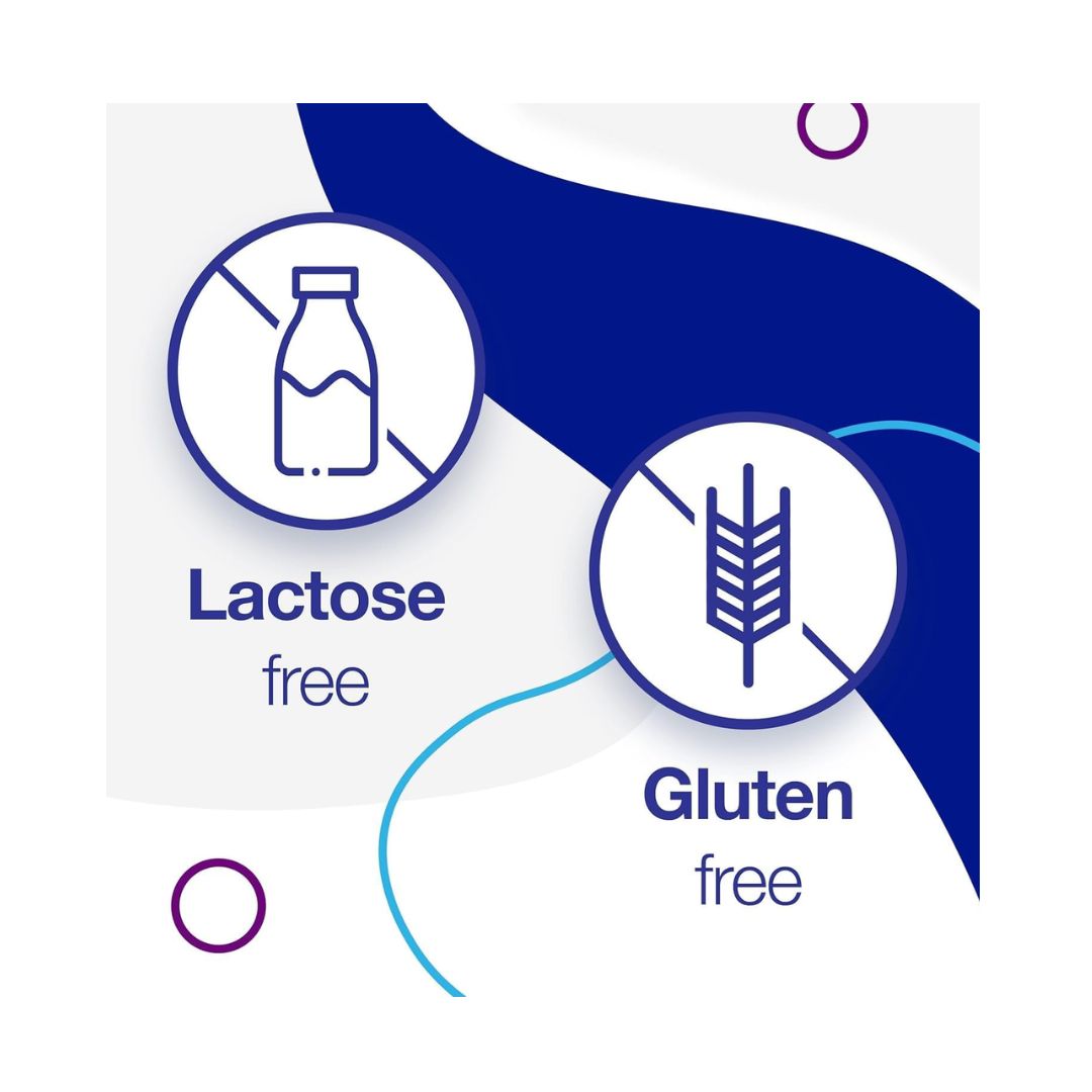 DioraHydrate Electrolyte Tablets – Blackcurrant allergen information graphic