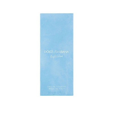 Dolce & Gabbana Light Blue Eau de Toilette 50ml packaging on a white background