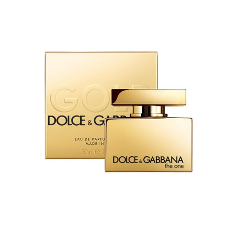 Dolce & Gabbana The One Gold Eau de Parfum on a white background